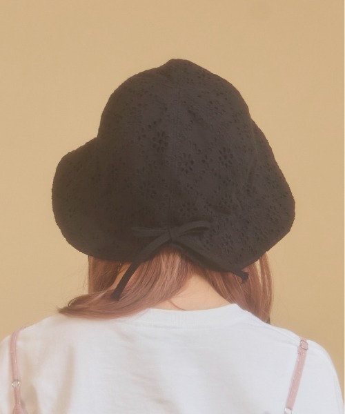 「kaorinomori」 ハット M/57.5cm ブルー レディース_画像3