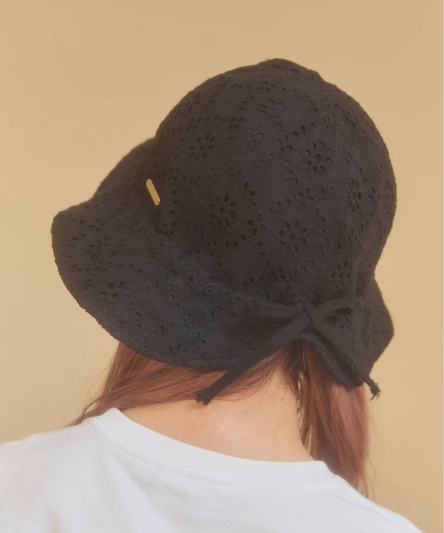 「kaorinomori」 ハット M/57.5cm ブルー レディース_画像5