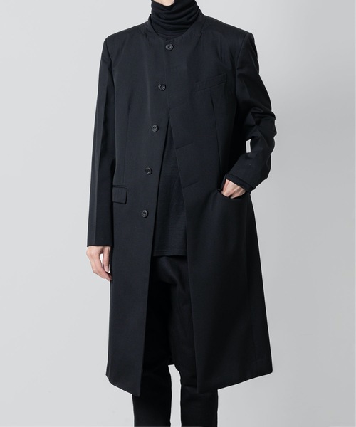 ATO ノーカラージャケット ATO ジャケット ノーカラージャケット CLASSIC WOOL NO-COLLAR