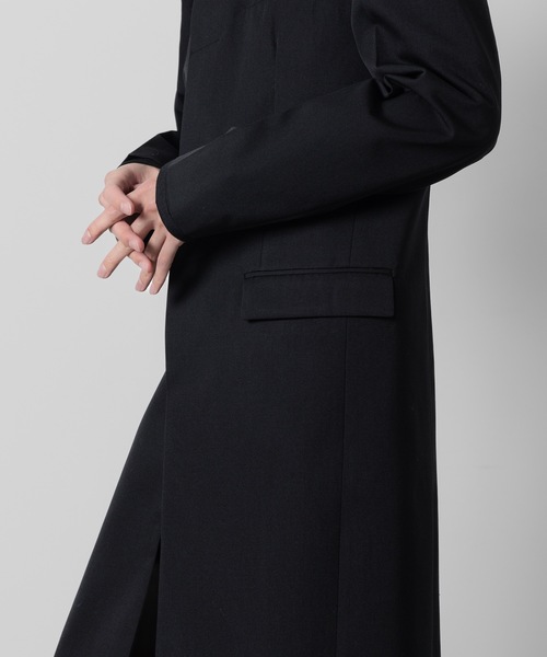 ATO（アトウ） ジャケット ノーカラージャケット round neck coat
