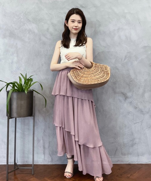 超歓迎得価 スカート ランダムヘムティアードスカート ZOZOTOWN PayPayモール店 - 通販 - PayPayモール お得