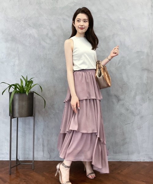 超歓迎得価 スカート ランダムヘムティアードスカート ZOZOTOWN PayPayモール店 - 通販 - PayPayモール お得