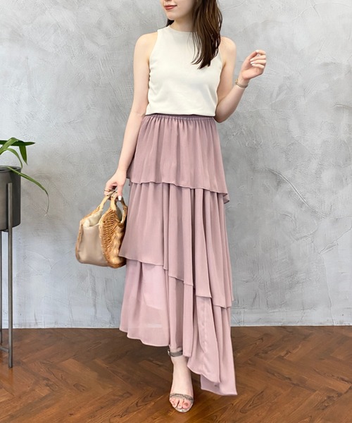 超歓迎得価 スカート ランダムヘムティアードスカート ZOZOTOWN PayPayモール店 - 通販 - PayPayモール お得