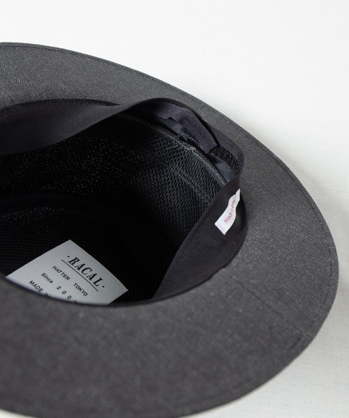 racal ペーパーハット ca4la ninetailor WAIPER RACAL 帽子 ハット Paper Cloth Boater Hat / ペーパークロス