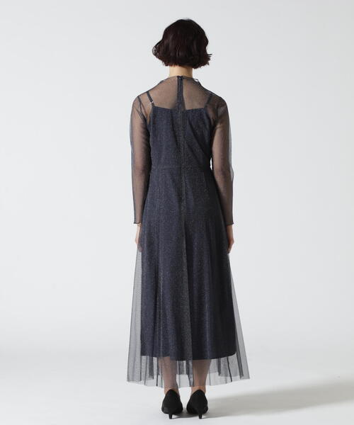 kaene（カエン） ワンピース ラメチュールメロウワンピース/100535