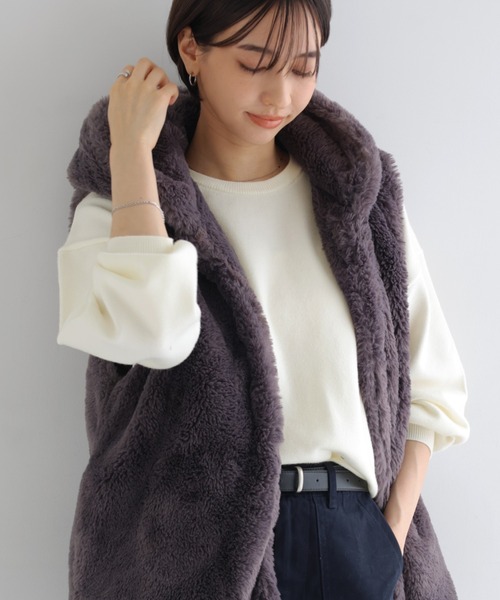andme（アンドミー） ニット セーター 「新色追加」クルーネック無地