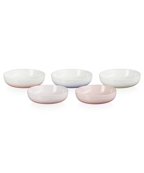 食器 スフィア・ディッシュ 18cm (5個入り) ピンクコレクション | Le Creuset