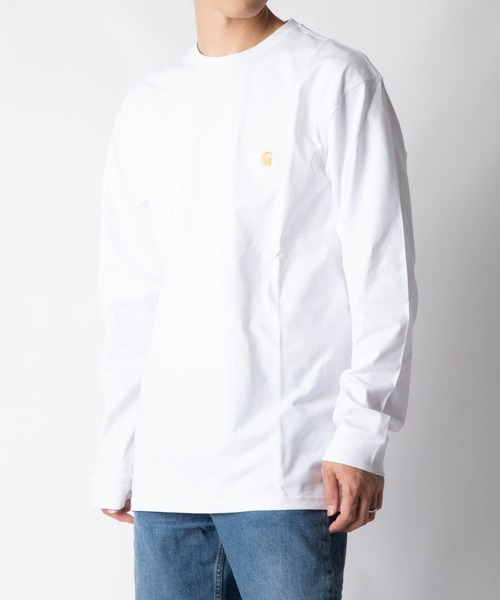 Carhartt WIP tシャツ CARHARTT L/S CHASE T-SHIRT カーハート