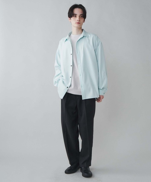 LUCY（ルーシー） シャツ LUCY/アムンゼンBIGシャツ メンズ : ZOZOTOWN