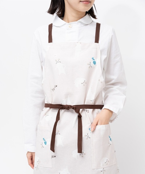 salle de bal（サルデバル） エプロン pea pod / ピーポッド ショート