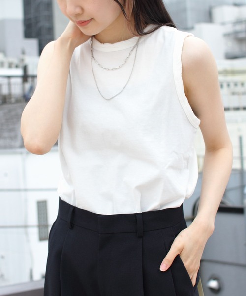 Shinzone　ハイツイストコットン　スリーブレス THE SHINZONE tシャツ SHINZONE/シンゾーン ハイツイスト