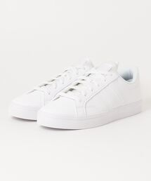 国内配送★adidas★VS SKATE M 22.5-30 ホワイト/グリーン ADIDAS】 アディダス VS SKATE M VS スケート JI1812 ABC-MART