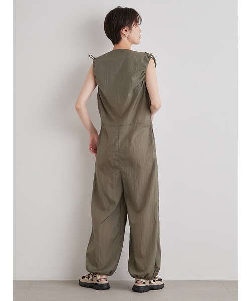 公式の店舗 emmi ワンピース 「emmi atelier」オーシャンリサイクル サロペット・オーバーオール・オールインワン
