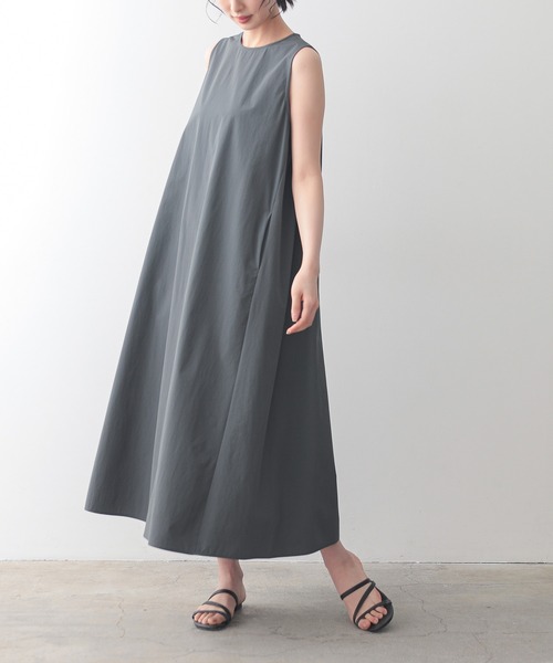 HæRIN.CYE グレー・ブラック Aラインワンピース ◇Aラインワンピース｜BIGI online store - ビギ オンラインストア
