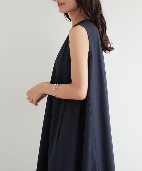 フォーシー　Aラインワンピース for/c ワンピース 「新色追加」はっ水Aラインワンピース