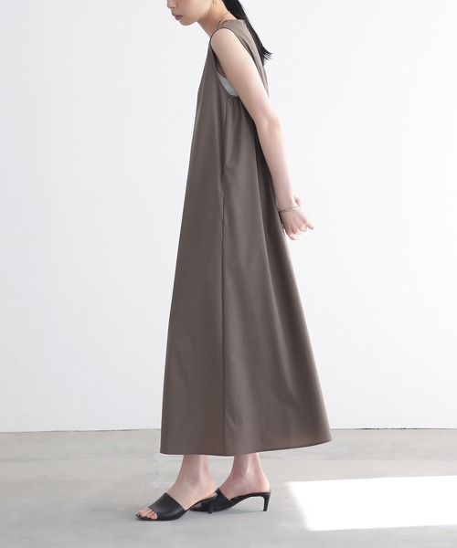 フォーシー　Aラインワンピース for/c ワンピース 「新色追加」はっ水Aラインワンピース
