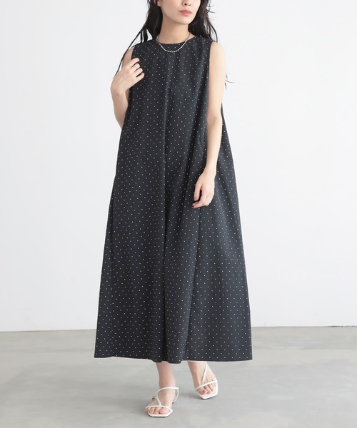 for/c ワンピース 「新色追加」はっ水Aラインワンピース