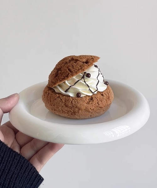 食器 バイカラーぷっくりラウンドプレート | ブランド登録なし | 08