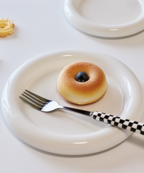 食器 バイカラーぷっくりラウンドプレート | ブランド登録なし | 24