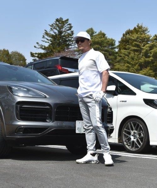 スウェットパンツ ジャージ ポンチ ストレッチ ジャージ素材 ライン入り ゴルフウェア ジョガーパンツ メンズ