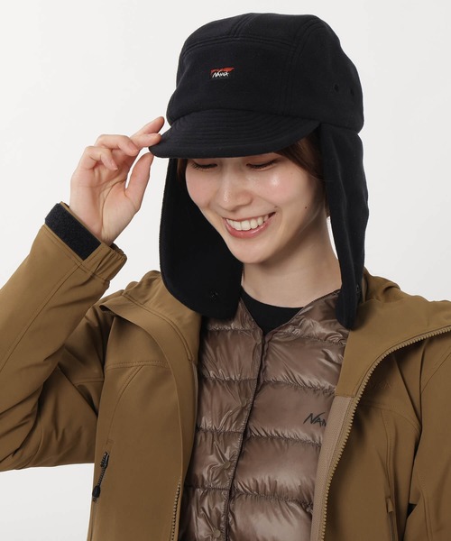 NANGA キャップ 帽子 POLARTEC EAR FLAP CAP / ポーラテック