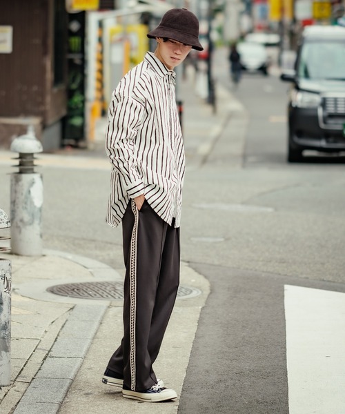 NULL（ファッション） パンツ 「NULL」テープ使い ライン