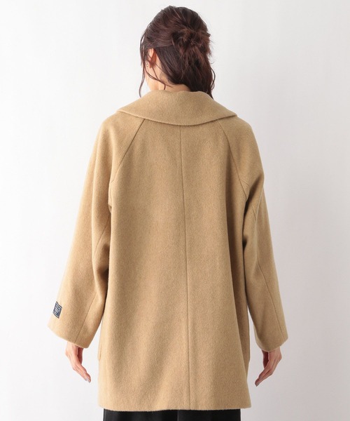 GLOBAL WORK コート ピーコート ItaryWoolミドルコート/MATINEE
