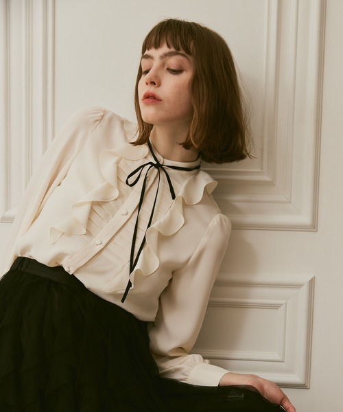 LOULOU WILLOUGHBY（ルルウィルビー） ブラウス シャツ 「LOULOU