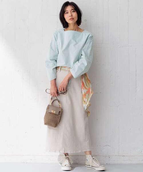 23区 デニムスカート 「Oggi4月号掲載/洗える」23区DENIM