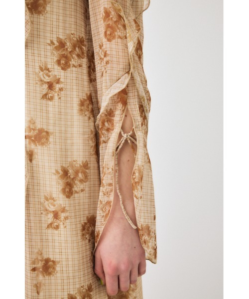 MOUSSY（マウジー） ワンピース CHIFFON MELLOW MAXI ドレス 