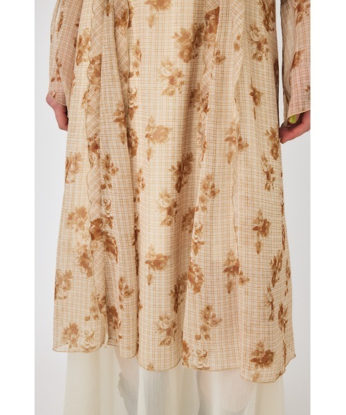 MOUSSY（マウジー） ワンピース CHIFFON MELLOW MAXI ドレス 