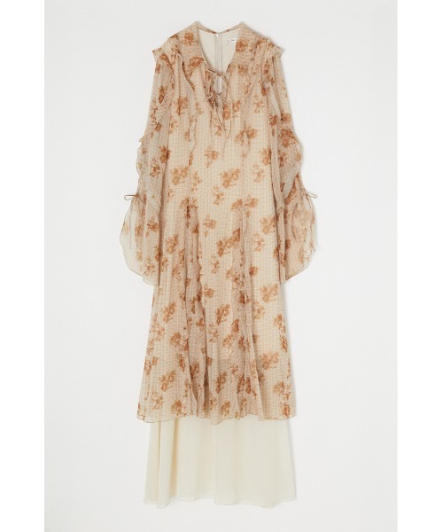 MOUSSY（マウジー） ワンピース CHIFFON MELLOW MAXI ドレス 