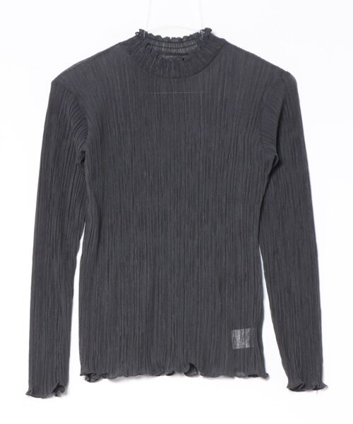 tシャツ シアープリーツカットソープルオーバー レディース