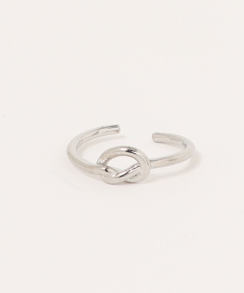 Port 指輪 リング 「 / ポート 」 フリーサイズ シルバーカラー