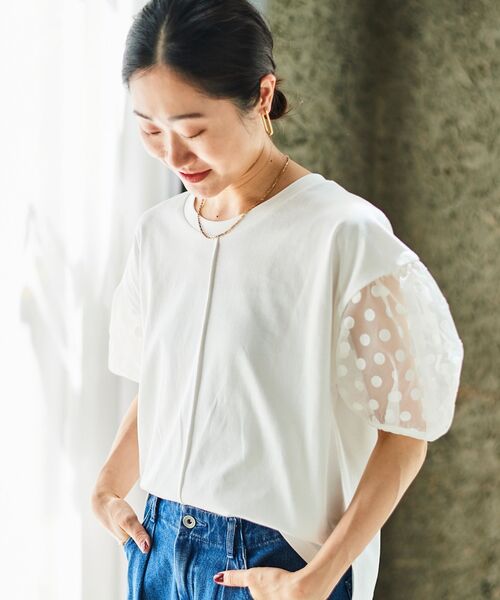 IENA TORRAZZO DONNA/トラッゾドンナ ドットブラウス TORRAZZO DONNA/トラッゾドンナ ドットブラウス | イエナ(IENA