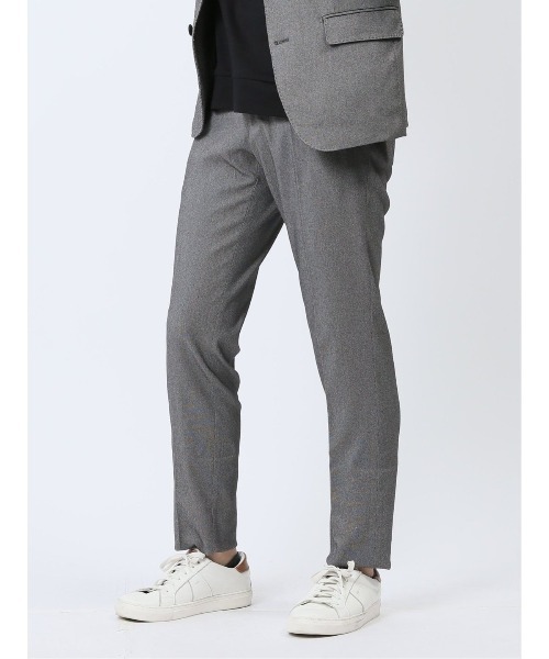 m.f.editorial スラックス 「ストレッチ ウォッシャブル