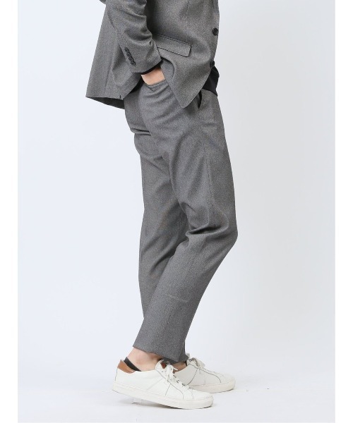 m.f.editorial スラックス 「ストレッチ ウォッシャブル