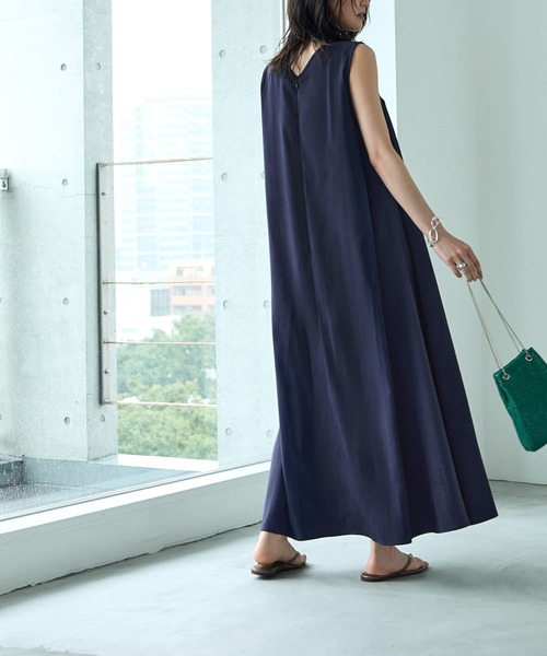 *PATOU*ストライプフレア ノースリーブワンピース ブルー 楽天市場】青 ワンピース（柄ストライプ）の通販