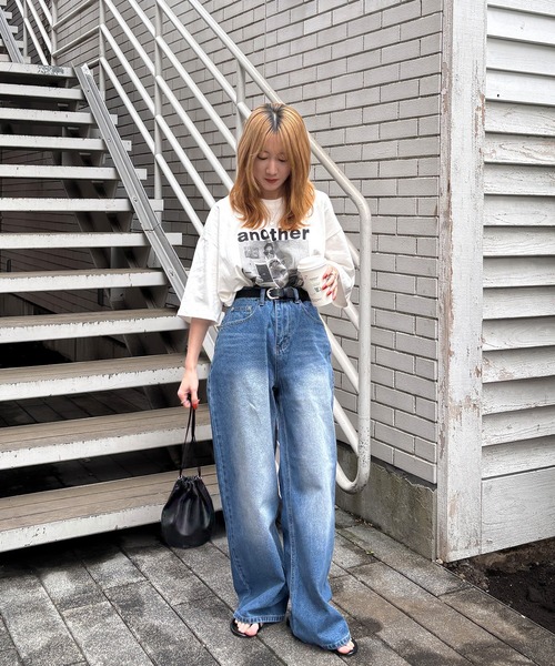 I-SOOK（アイスー） tシャツ anotherプリントTシャツ(chiicaselect