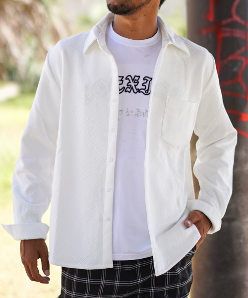 adamsJUGGLER（アダムスジャグラー） シャツ RTEG/Z.Wロングシャツ