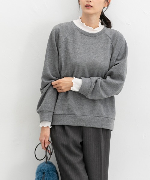 rimir リミル　スウェットプルオーバー　gray 別注】＜Champion＞ロングスリーブ スウェット プルオーバー