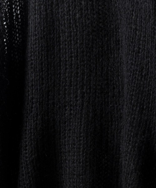 NUMBER (N)INE セーター ニット MOHAIR MESH WIDE STRIPED KNIT