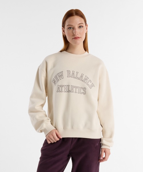 ニューバランス New Balance レディース スウェットトレーナー グラフィックフレンチテリークルー_(裏起毛) WT43516 （グリーン） 楽天市場】ニューバランス（new balance）（レディース