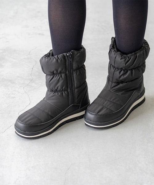 moz（モズ） ブーツ 防寒・防水 ファースノーブーツ レディース