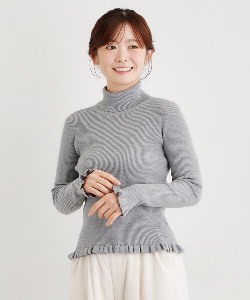 LAURA ASHLEY（ローラアシュレイ） ニット セーター リブタートル