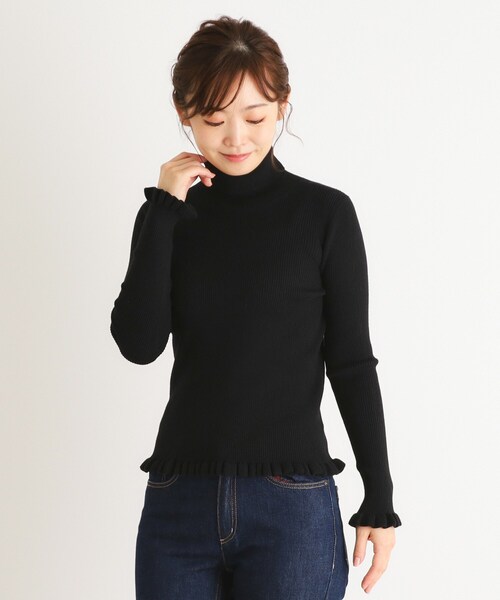 LAURA ASHLEY（ローラアシュレイ） ニット セーター リブタートル