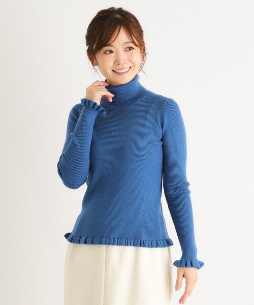 LAURA ASHLEY（ローラアシュレイ） ニット セーター リブタートル