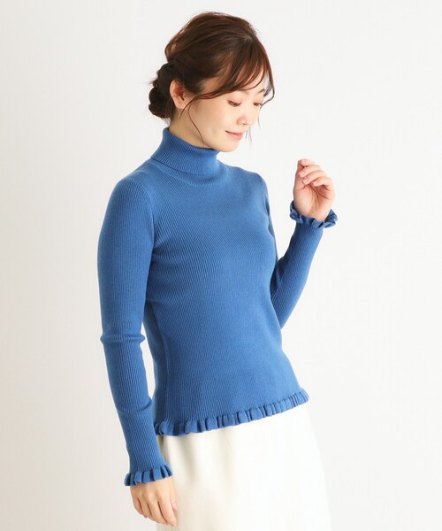 LAURA ASHLEY（ローラアシュレイ） ニット セーター リブタートル