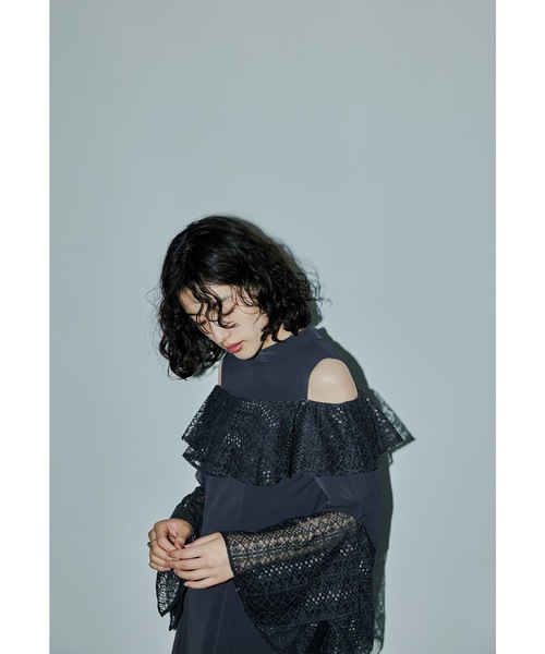 niana（ニアナ） ドレス スリーブスリットマーメイドドレス スリット