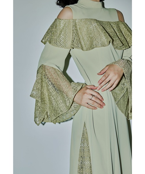 niana（ニアナ） ドレス スリーブスリットマーメイドドレス スリット